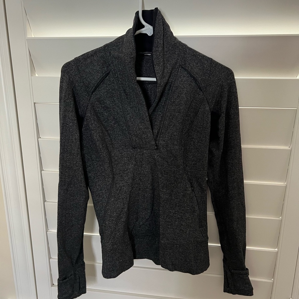 lululemon athletica Black Sweatshirt